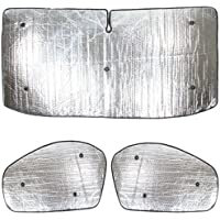 Summit SUM-1631 Juego de 3 persianas térmicas de Lujo para Opel Vivaro (2001-2014)